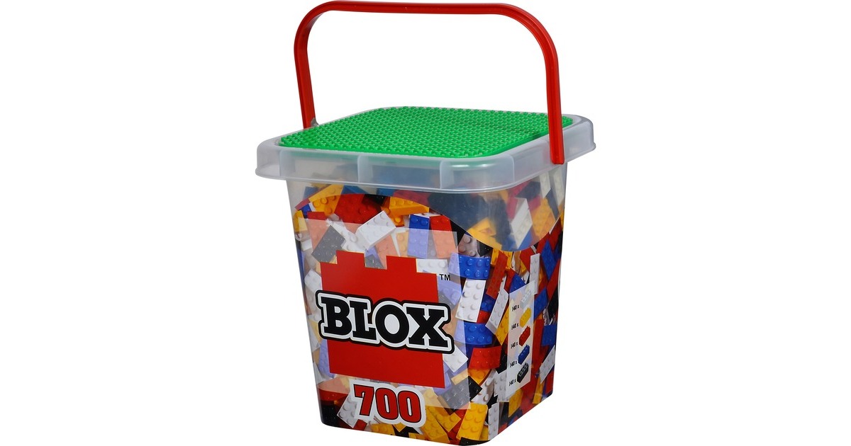 ANDRONI Blox Eimer 700 8er Steine, Konstruktionsspielzeug