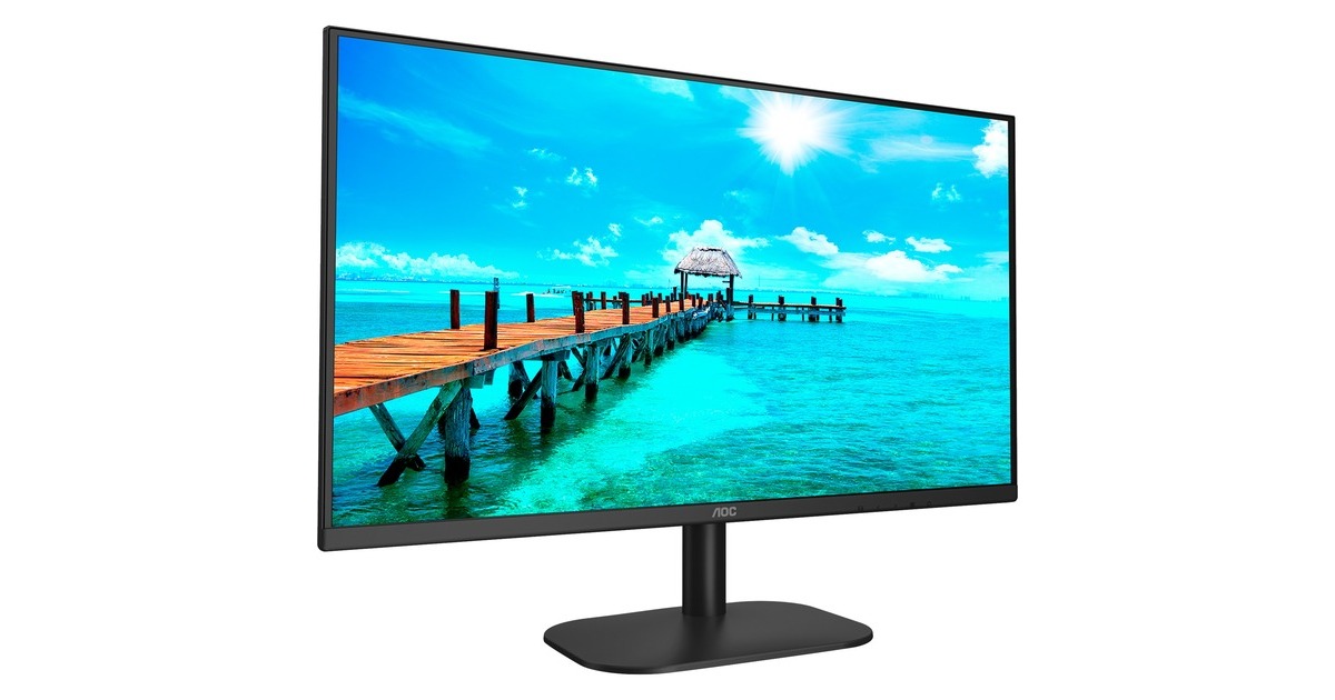 AOC 24B2XDAM, LED-Monitor(60 cm (24 Zoll), schwarz, FullHD, VA, 75 Hz, Adaptive-Sync) AOC 24B2XDAM, LED-Monitor(60 cm (24 Zoll), schwarz, FullHD, VA, 75 Hz, Adaptive-Sync)
