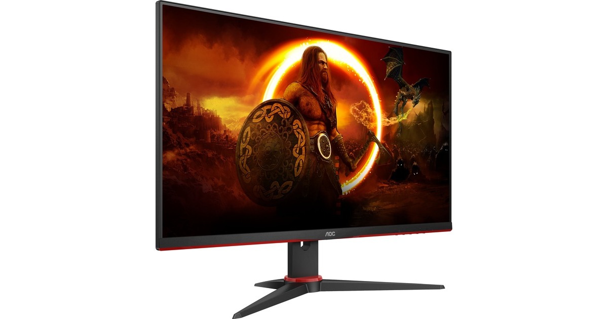 AOC 24G2SAE/BK, Gaming-Monitor(61 cm (24 Zoll), schwarz/rot, FullHD, VA, AMD Free-Sync, 165Hz Panel) AOC 24G2SAE/BK, Gaming-Monitor(61 cm (24 Zoll), schwarz/rot, FullHD, VA, AMD Free-Sync, 165Hz Panel)