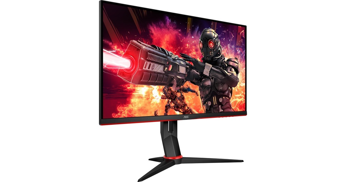 AOC 24G2ZE/BK, Gaming-Monitor(61 cm (24 Zoll), schwarz/rot, FullHD, IPS, AMD Free-Sync Premium, 240Hz Panel) AOC 24G2ZE/BK, Gaming-Monitor(61 cm (24 Zoll), schwarz/rot, FullHD, IPS, AMD Free-Sync Premium, 240Hz Panel)