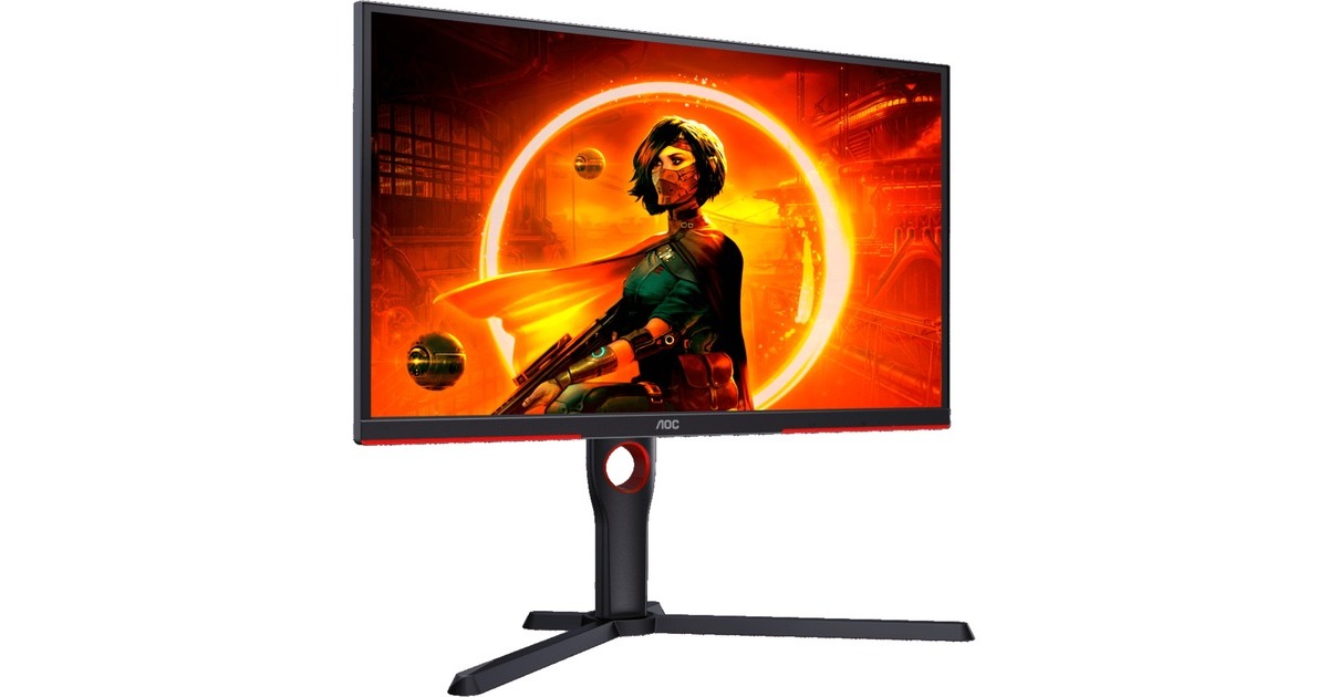AOC 25G3ZM/BK, Gaming-Monitor(62 cm (25 Zoll), schwarz/rot, FullHD, VA, Adaptive Sync, 240Hz Panel) AOC 25G3ZM/BK, Gaming-Monitor(62 cm (25 Zoll), schwarz/rot, FullHD, VA, Adaptive Sync, 240Hz Panel)