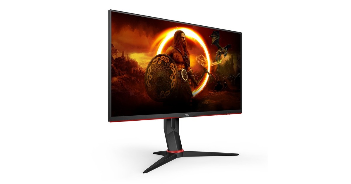 AOC 27G2SPU/BK, Gaming-Monitor(68.6 cm (27 Zoll), schwarz/rot, QHD, IPS, HDMI, DisplayPort, Free-Sync, 165Hz Panel) AOC 27G2SPU/BK, Gaming-Monitor(68.6 cm (27 Zoll), schwarz/rot, QHD, IPS, HDMI, DisplayPort, Free-Sync, 165Hz Panel)