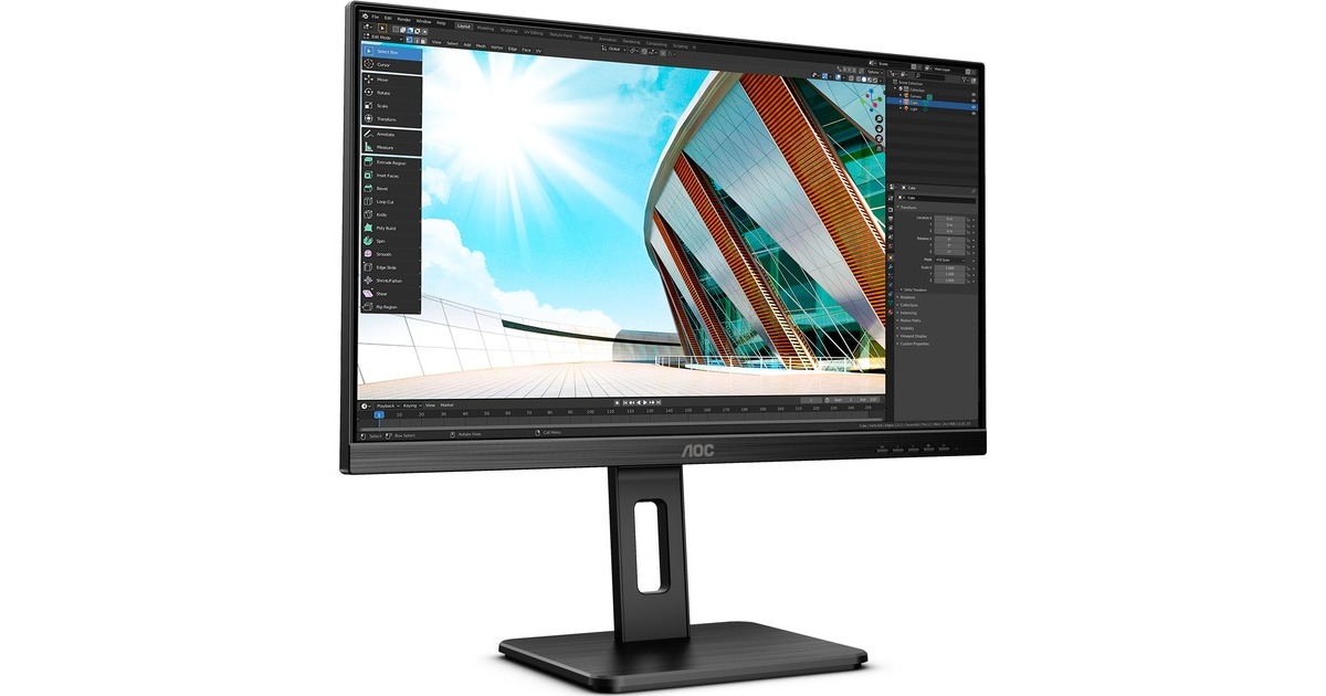 AOC 27P2C, LED-Monitor(69 cm (27 Zoll), schwarz, FullHD, IPS, 75 Hz, USB-C) AOC 27P2C, LED-Monitor(69 cm (27 Zoll), schwarz, FullHD, IPS, 75 Hz, USB-C)