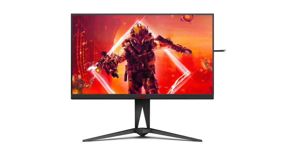 AOC AGON AG275QXN/EU, Gaming-Monitor(69 cm (27 Zoll), schwarz/rot, QHD, VA, HDR, Adaptive-Sync, 165Hz Panel)