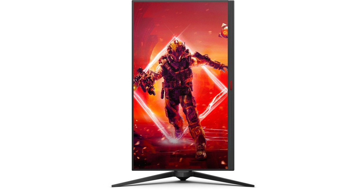 AOC AGON AG275QXN/EU, Gaming-Monitor(69 cm (27 Zoll), schwarz/rot, QHD, VA, HDR, Adaptive-Sync, 165Hz Panel)