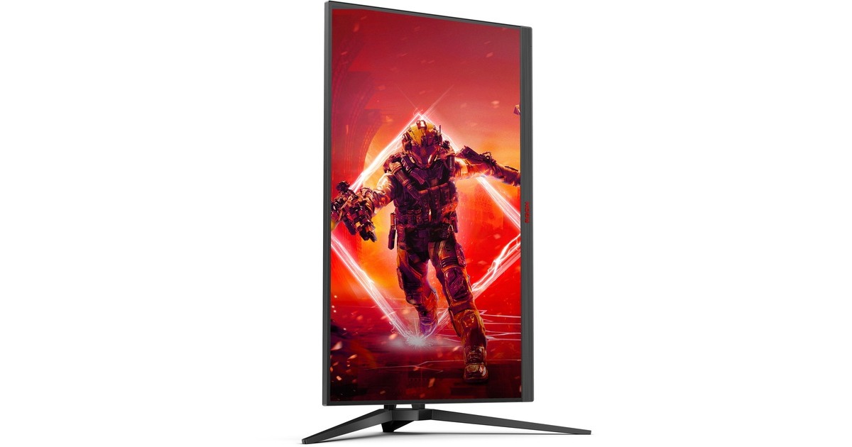 AOC AGON AG325QZN/EU, Gaming-Monitor(80 cm (31.5 Zoll), schwarz, QHD, VA, HDR, Free-Sync, HDMI, DisplayPort, Pivot, 240Hz Panel)