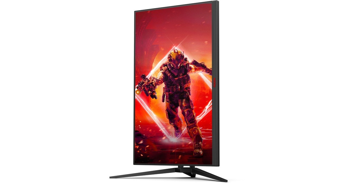 AOC AGON AG325QZN/EU, Gaming-Monitor(80 cm (31.5 Zoll), schwarz, QHD, VA, HDR, Free-Sync, HDMI, DisplayPort, Pivot, 240Hz Panel)