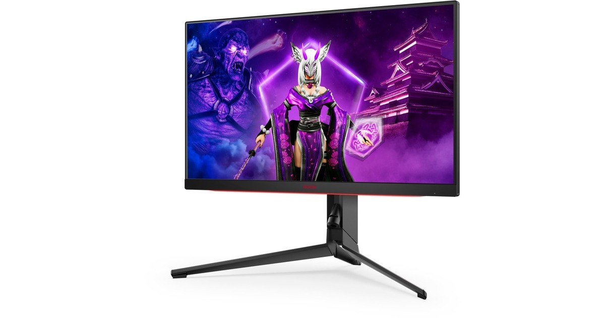AOC AGON Pro AG274QS, Gaming-Monitor(69 cm (27 Zoll), schwarz/rot, QHD, Adaptive-Sync, HDMI, 300Hz Panel)