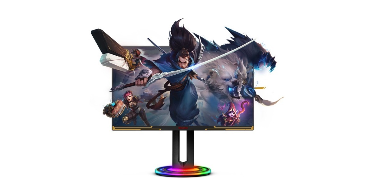 AOC AGON Pro AG275QXL, Gaming-Monitor(69 cm (27 Zoll), schwarz, QHD, IPS, Adaptive-Sync, HDR, 144Hz Panel)