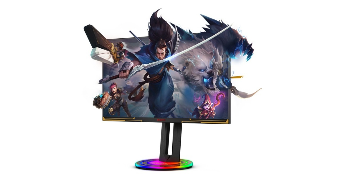 AOC AGON Pro AG275QXL, Gaming-Monitor(69 cm (27 Zoll), schwarz, QHD, IPS, Adaptive-Sync, HDR, 144Hz Panel)