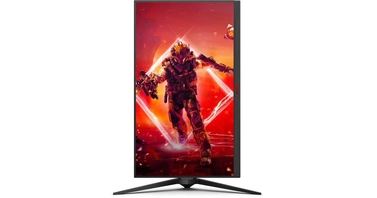 AOC AGON Pro AG275QZN/EU, Gaming-Monitor(69 cm (27 Zoll), schwarz/rot, QHD, VA, HDR, Adaptive-Sync, 240Hz Panel)