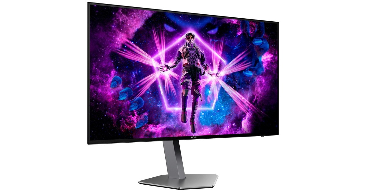 AOC AGON Pro AG276QZD, Gaming-Monitor(67.3 cm (26.5 Zoll), schwarz/silber, QHD, HDR, G-Sync, HDMI, DisplayPort, Pivot, 240Hz Panel) AOC AGON Pro AG276QZD, Gaming-Monitor(67.3 cm (26.5 Zoll), schwarz/silber, QHD, HDR, G-Sync, HDMI, DisplayPort, Pivot, 240Hz Panel)