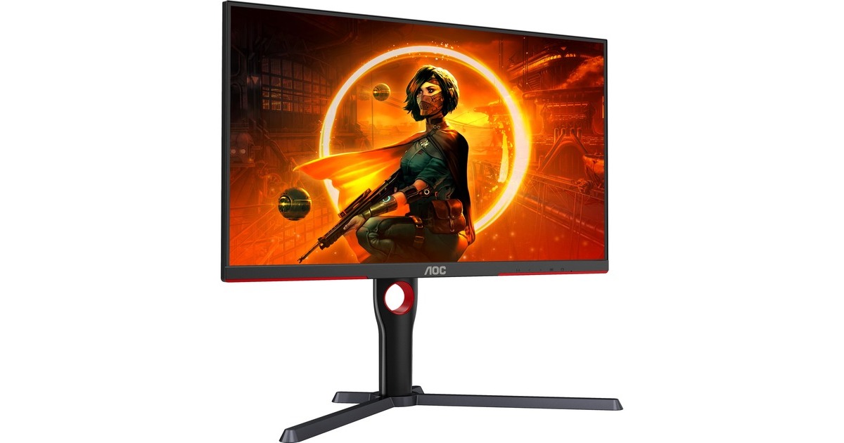 AOC AGON Q27G3XMN/BK, Gaming-Monitor(69 cm (27 Zoll), schwarz/rot, QHD, VA, Adaptive-Sync, 180Hz Panel) AOC AGON Q27G3XMN/BK, Gaming-Monitor(69 cm (27 Zoll), schwarz/rot, QHD, VA, Adaptive-Sync, 180Hz Panel)