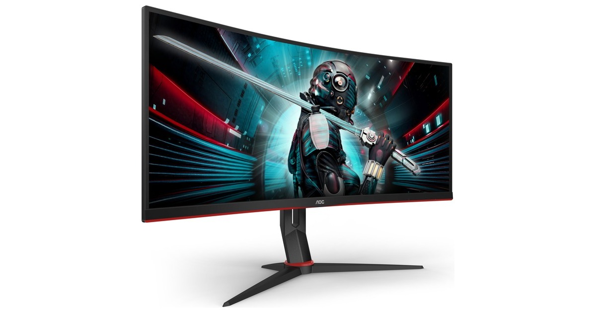 AOC CU34G2X/BK, Gaming-Monitor(86 cm (34 Zoll), schwarz, UWQHD, VA, AMD Free-Sync, Curved, 144Hz Panel) AOC CU34G2X/BK, Gaming-Monitor(86 cm (34 Zoll), schwarz, UWQHD, VA, AMD Free-Sync, Curved, 144Hz Panel)