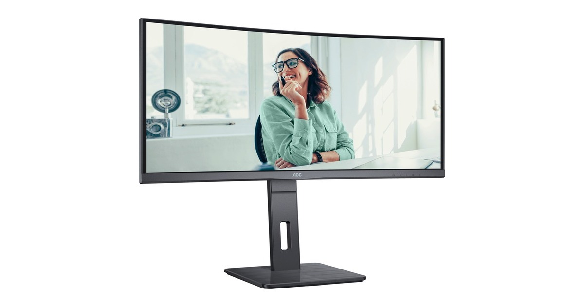 AOC CU34P3CV, LED-Monitor(86 cm (34 Zoll), schwarz, WQHD, VA, Adaptive-Sync, USB, 100Hz Panel) AOC CU34P3CV, LED-Monitor(86 cm (34 Zoll), schwarz, WQHD, VA, Adaptive-Sync, USB, 100Hz Panel)