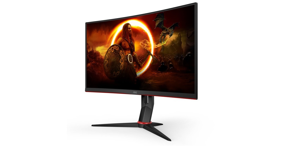 AOC GAMING CQ27G2S/BK, Gaming-Monitor(69 cm (27 Zoll), schwarz, QHD, VA, Adpative-Sync, 165Hz Panel)