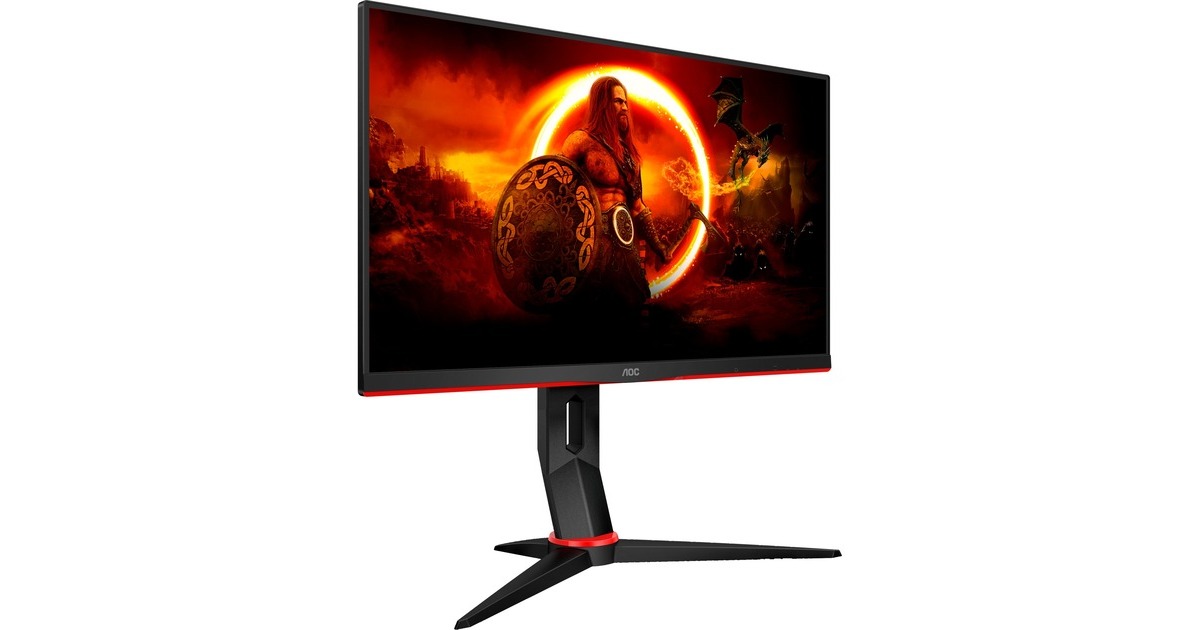 AOC Q24G2A/BK, Gaming-Monitor(60.4 cm (23.8 Zoll), schwarz/rot, QHD, HDMI, DisplayPort, Free-Sync, G-Sync kompatibel, 165Hz Panel) AOC Q24G2A/BK, Gaming-Monitor(60.4 cm (23.8 Zoll), schwarz/rot, QHD, HDMI, DisplayPort, Free-Sync, G-Sync kompatibel, 165Hz Panel)