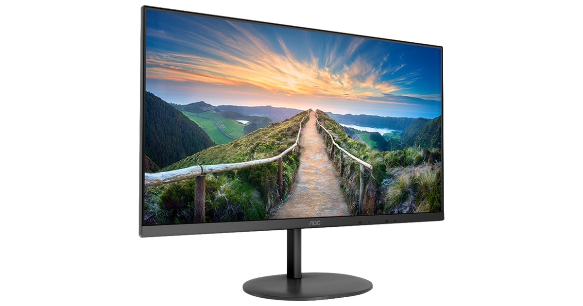 AOC Q24V4EA, LED-Monitor(60 cm (24 Zoll), schwarz, QHD, 75 Hz, IPS) AOC Q24V4EA, LED-Monitor(60 cm (24 Zoll), schwarz, QHD, 75 Hz, IPS)