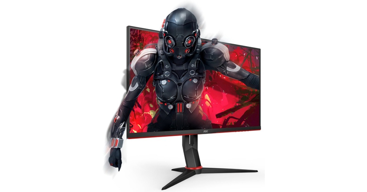 AOC Q27G2U/BK, Gaming-Monitor(69 cm (27 Zoll), schwarz, WQHD, VA, AMD Free-Sync, 144Hz Panel)