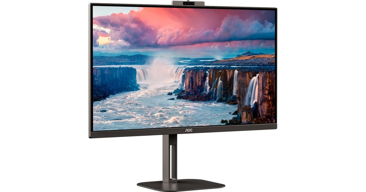 AOC Q27V5CW/BK, LED-Monitor(68.6 cm (27 Zoll), schwarz, QHD, IPS, HDMI, DisplayPort, FreeSync) AOC Q27V5CW/BK, LED-Monitor(68.6 cm (27 Zoll), schwarz, QHD, IPS, HDMI, DisplayPort, FreeSync)