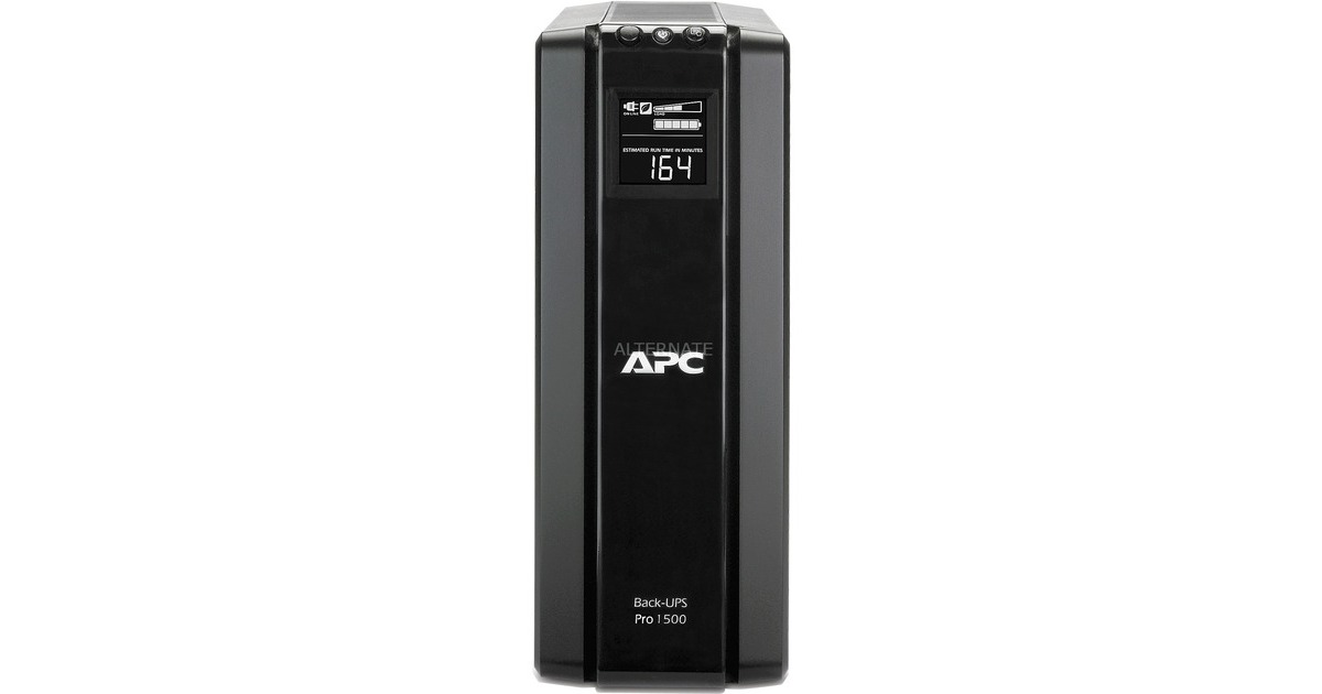 APC Back-UPS Pro 1200VA BR1200G-GR, USV(schwarz, Retail) APC Back-UPS Pro 1200VA BR1200G-GR, USV(schwarz, Retail)