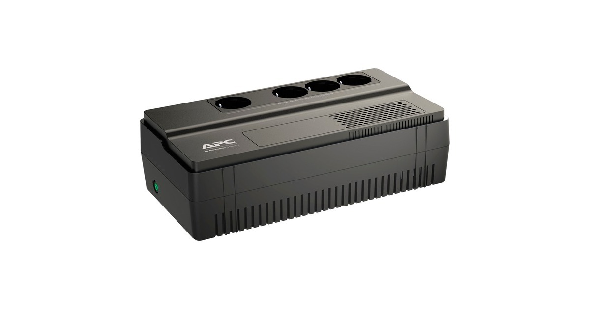 APC EASY UPS BV 500VA, AVR, Schutzkontakt Outlet, 230V, USV(schwarz, BV500I-GR)