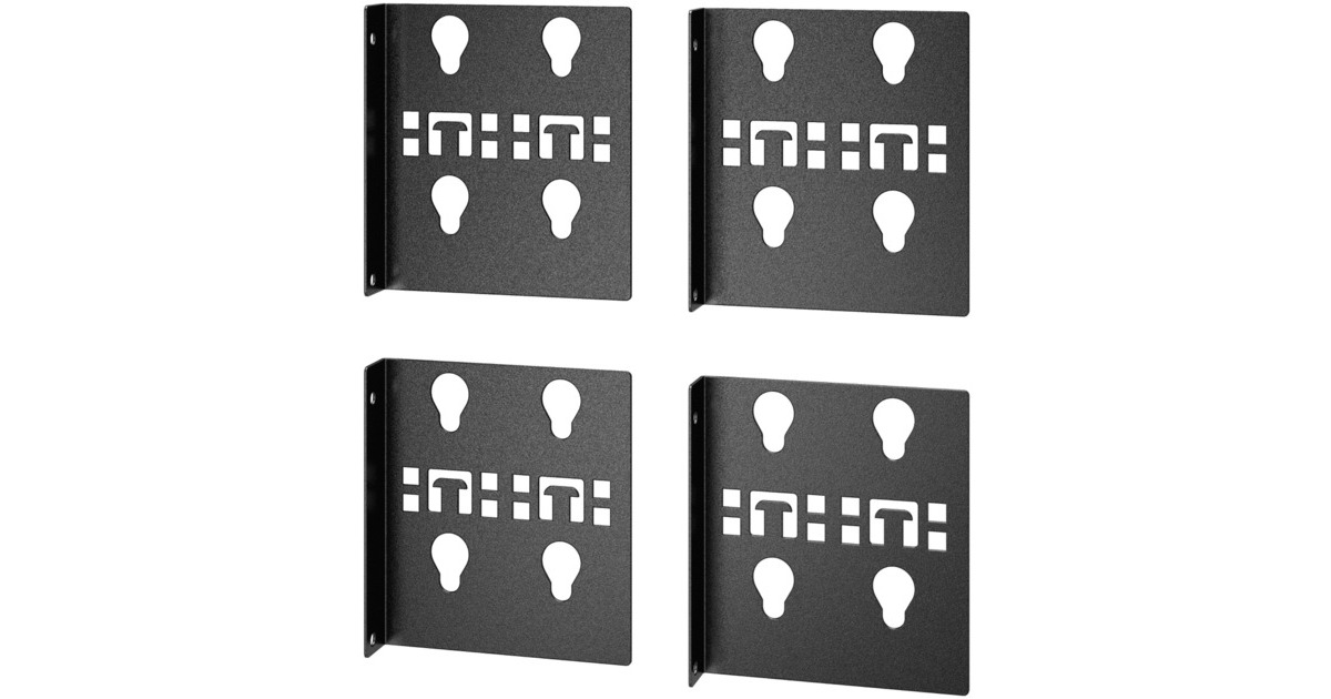 APC Easy Rack PDU-Montagewinkel, Befestigung/Montage(schwarz, doppelte Breite, 2 Paare) APC Easy Rack PDU-Montagewinkel, Befestigung/Montage(schwarz, doppelte Breite, 2 Paare)