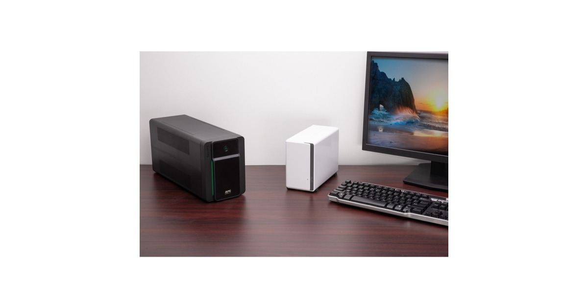 APC Easy UPS BVX 1600VA, 230V, AVR, Schutzkontakt Sockets, USV(schwarz)