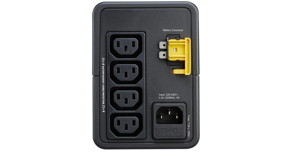 APC Easy UPS BVX 700VA, 230V, AVR, IEC Sockets, USV(schwarz, BVX700LI)