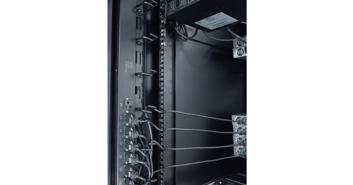 APC NetShelter Kabelmanagement, Befestigung/Montage(schwarz)