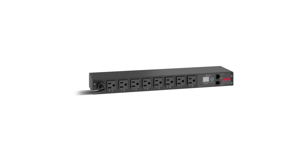 APC Rack PDU Switched 1U AP7900B, Stromsteuerung(schwarz)