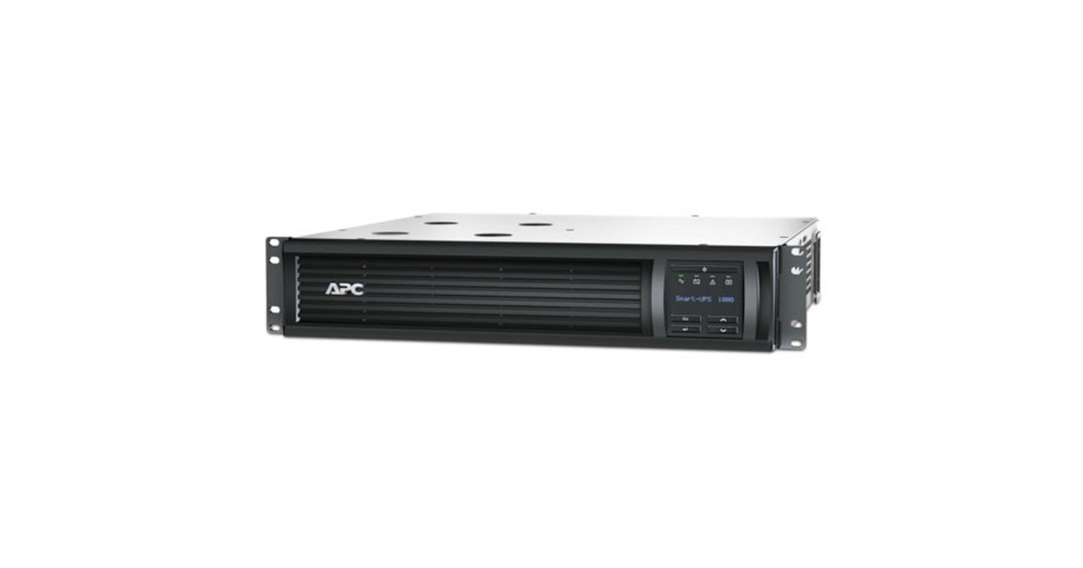 APC Smart-UPS 1000VA LCD RM 2U 230V, USV(schwarz, mit SmartConnect)