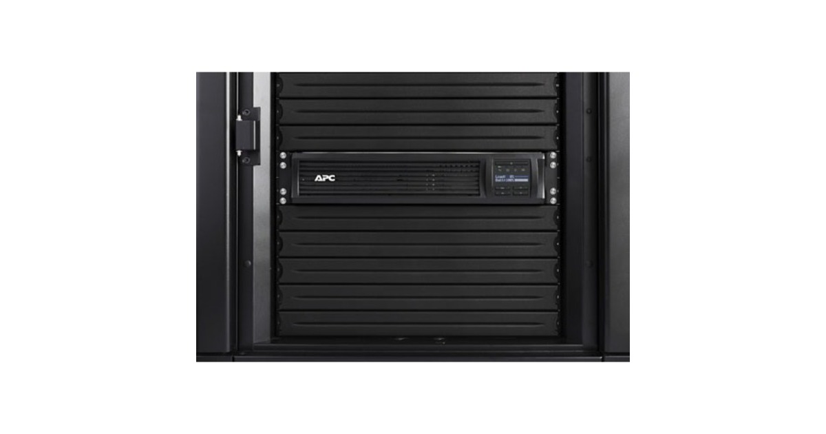 APC Smart-UPS 1000VA LCD RM 2U 230V, USV(schwarz, mit SmartConnect)