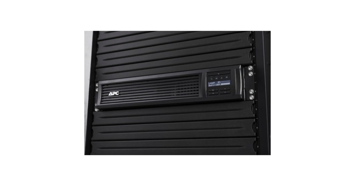 APC Smart-UPS 1000VA LCD RM 2U 230V, USV(schwarz, mit SmartConnect)