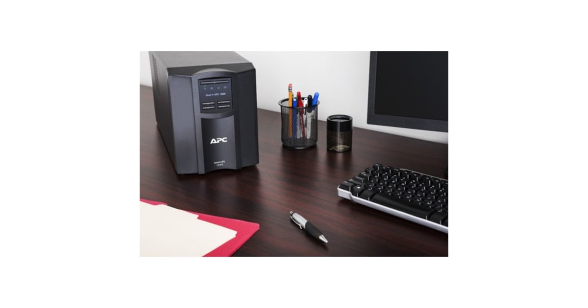 APC Smart-UPS 1000 VA, LCD, 230 V, USV(schwarz, mit SmartConnect)