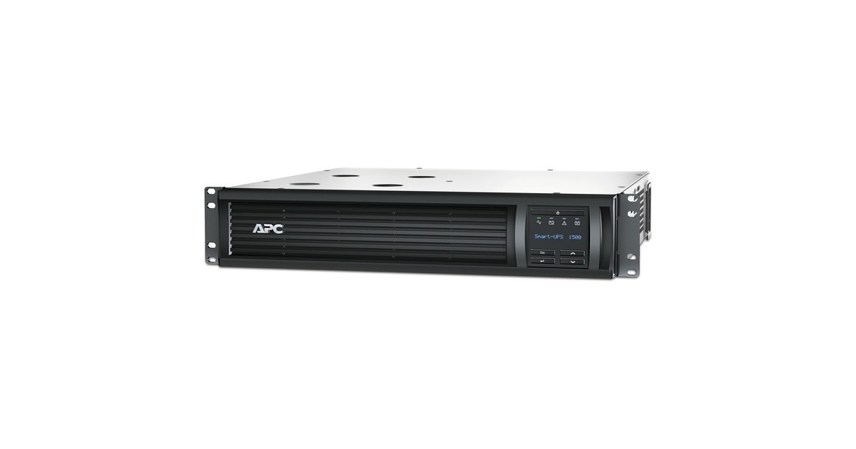 APC Smart-UPS 1500VA LCD RM 2U 230V, USV(schwarz, mit SmartConnect)