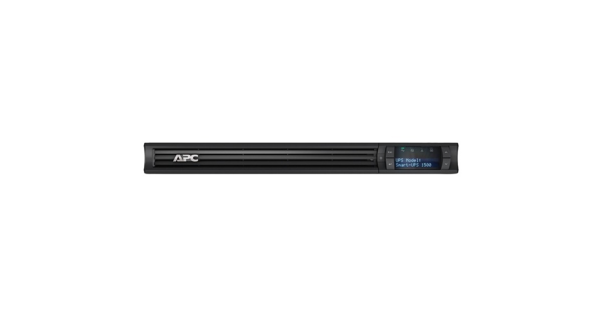 APC Smart-UPS 1500 VA, LCD RM 1 HE, 230 V, USV(schwarz)