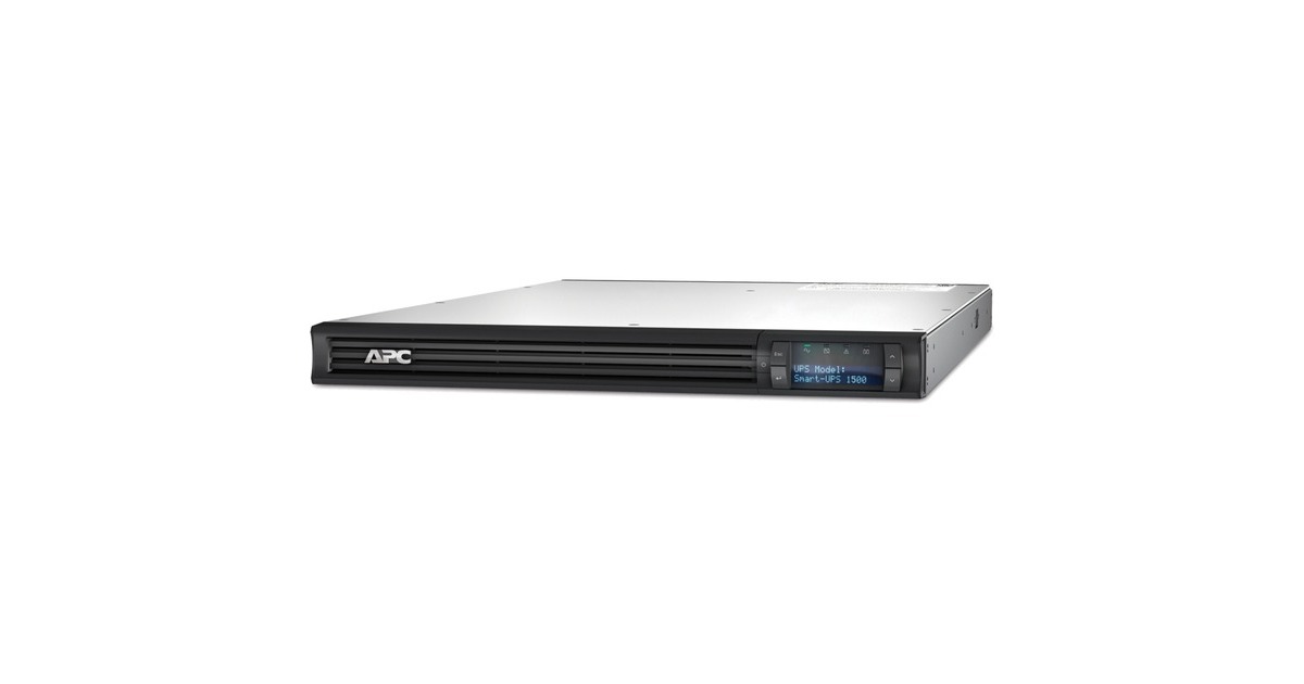 APC Smart-UPS 1500 VA, LCD RM 1 HE, 230 V, USV(schwarz)