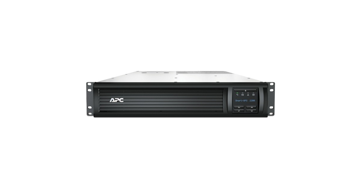 APC Smart-UPS 2200VA LCD RM 2U 230V, USV(schwarz, mit SmartConnect)