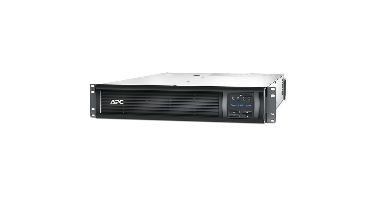 APC Smart-UPS 2200VA LCD RM 2U 230V, USV(schwarz, mit SmartConnect)