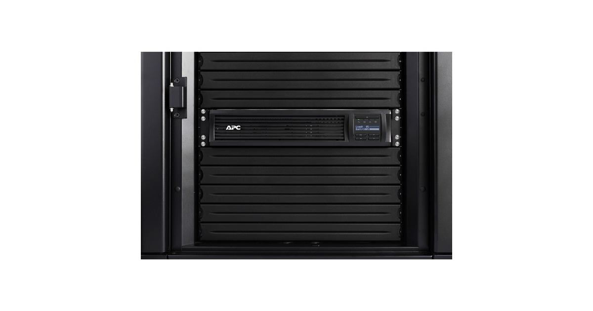 APC Smart-UPS 2200VA LCD RM 2U 230V, USV(schwarz, mit SmartConnect)