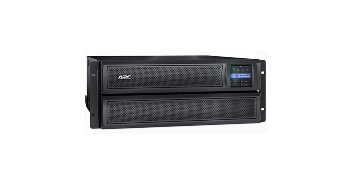APC Smart-UPS X 3000 VA, Rack/Tower LCD 200-240 V, USV(schwarz, 4 HE)