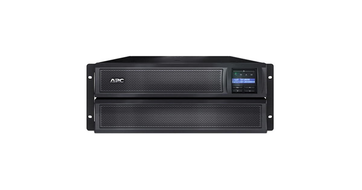 APC Smart-UPS X 3000 VA, Rack/Tower LCD 200-240 V, USV(schwarz, 4 HE)