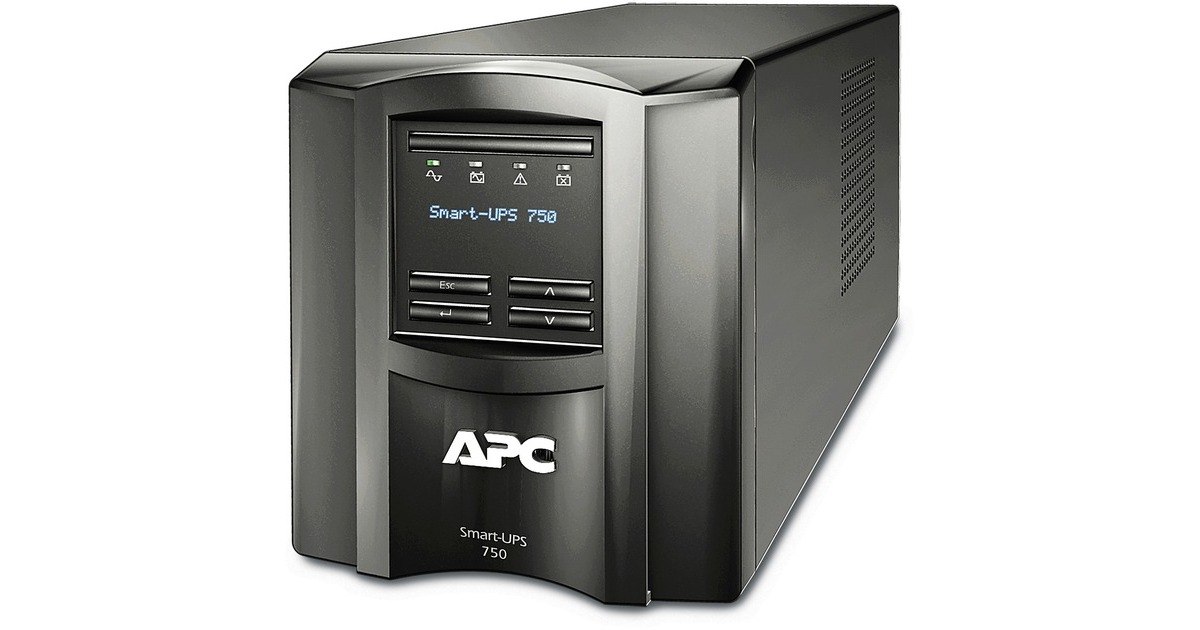 APC Smart-UPS750VA SMT750IC LCD, USV(schwarz, mit Smart Connect)