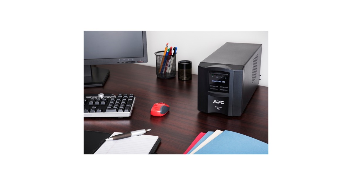 APC Smart-UPS750VA SMT750IC LCD, USV(schwarz, mit Smart Connect)
