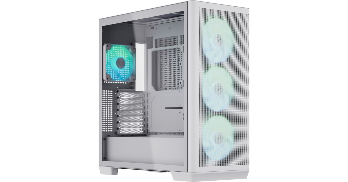 APNX C1-WT-v1 , Tower-Gehäuse(weiß)