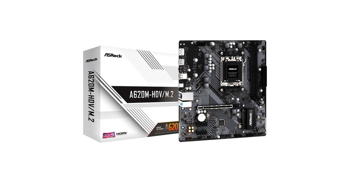 ASRock A620M-HDV/M.2, Mainboard