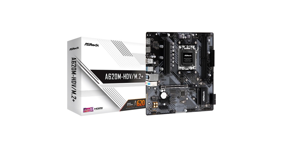 ASRock A620M-HDV/M.2+, Mainboard