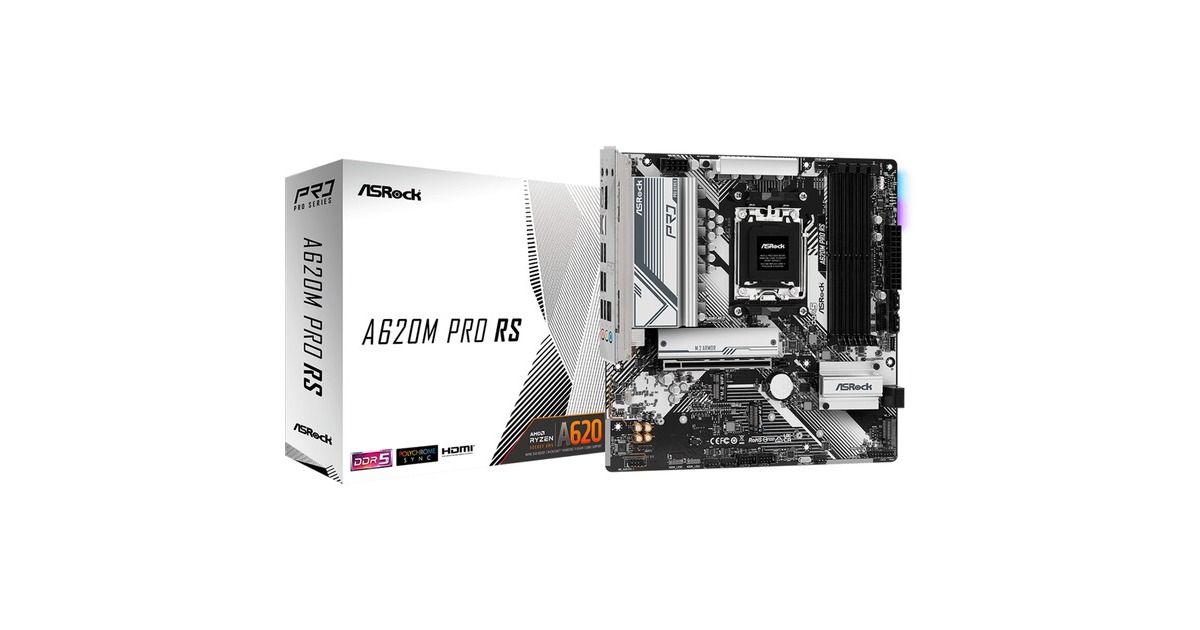ASRock A620M Pro RS, Mainboard