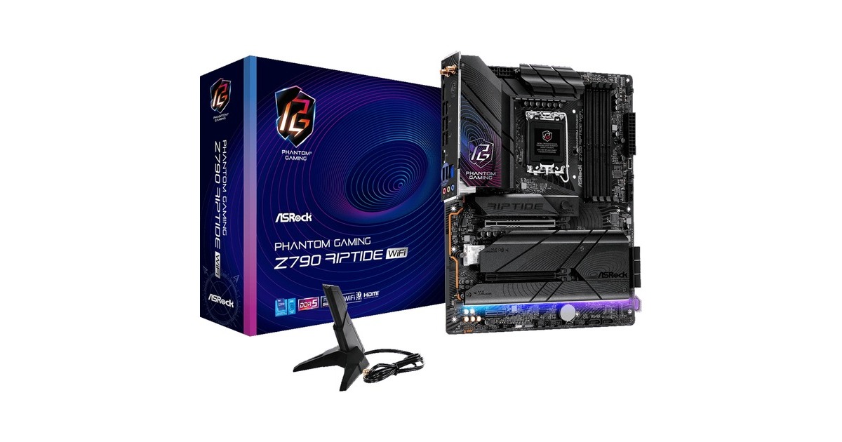 ASRock Asro Z790 Riptide WIFI, Mainboard(schwarz)